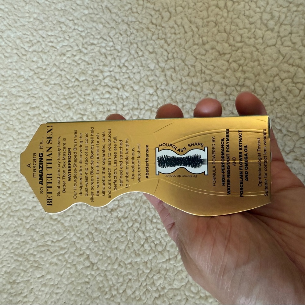 Too Faced
Better Than Sex Volumizing & Lengthening Waterproof Mascara nib - Picture 4 of 5